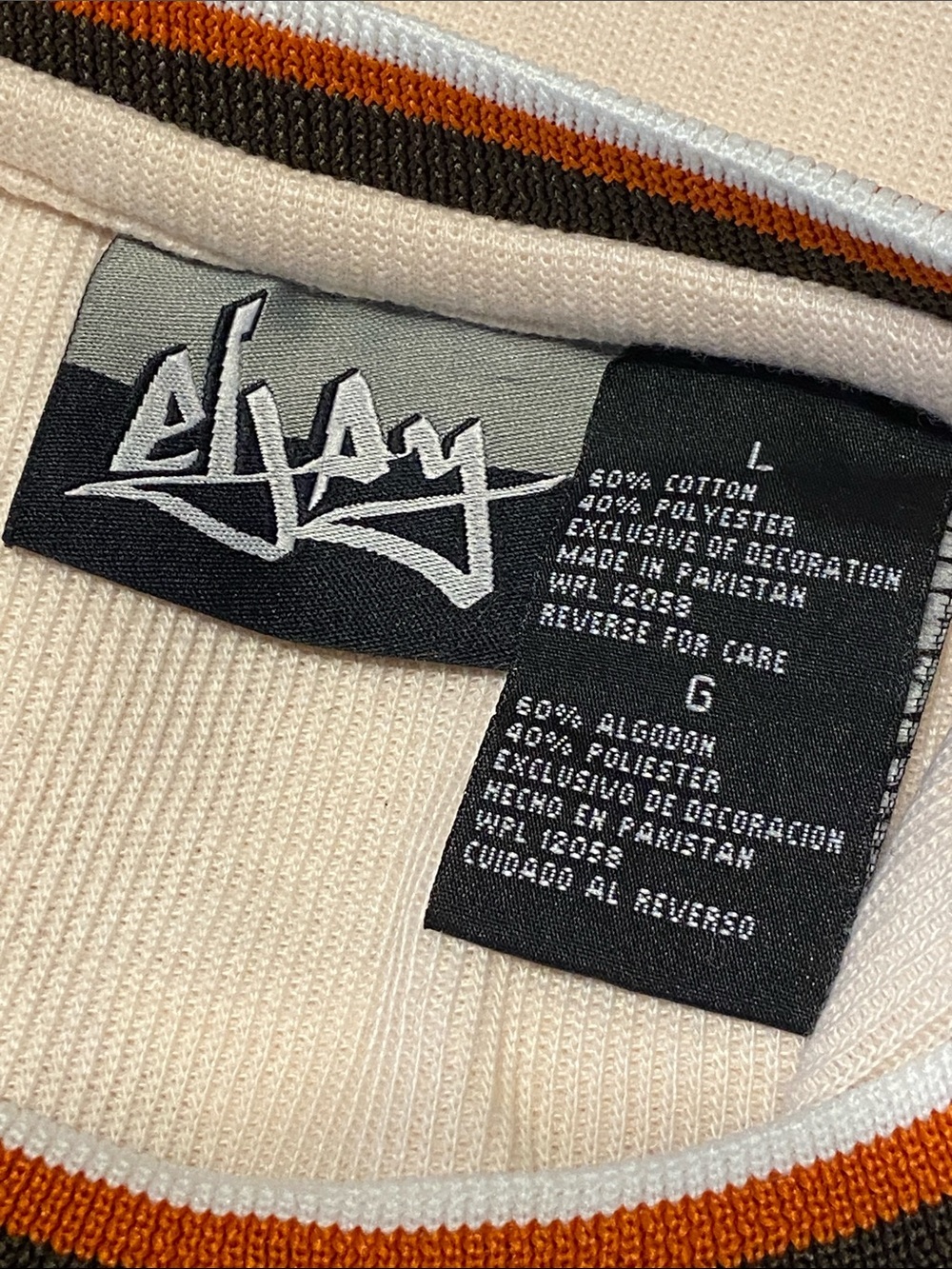 Eljay Throwback Jersey Classics / Street Ball line Jersey Y2K Streetwear Large - Picture 6 of 11